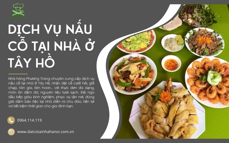Nau co tai nha o Tay Ho
