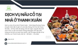 Nau co tai nha o Thanh Xuan