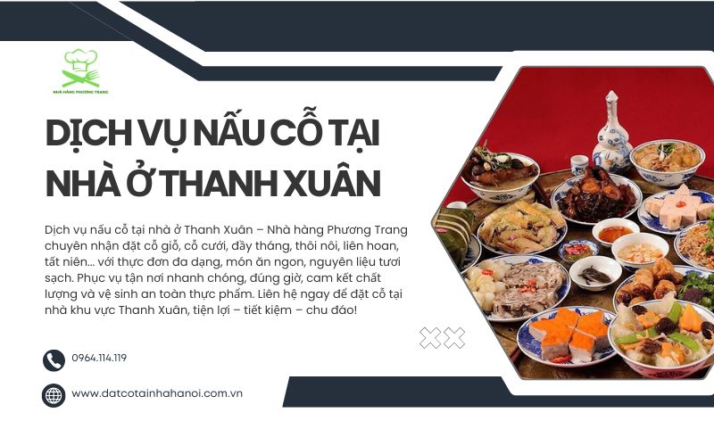 Nau co tai nha o Thanh Xuan