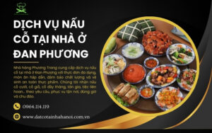 nau co tai nha o Dan Phuong