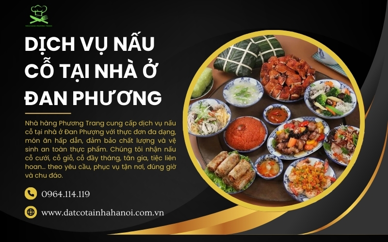 nau co tai nha o Dan Phuong