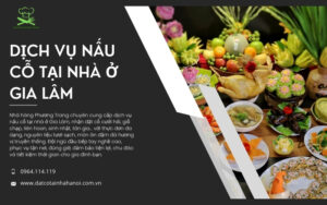 nau co tai nha o Gia Lam