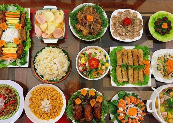 nau co tai nha o Quoc Oai (2)