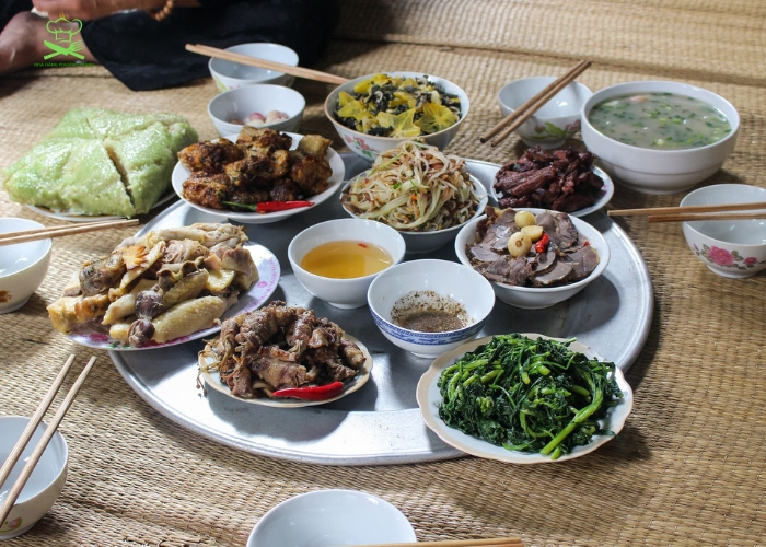 nau co tai nha o Quoc Oai (6)